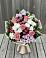 Букет цветов из: Альстромерии, Гвоздики, Розы и Хризантемы в Дмитровское