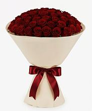 Букет 101 Бордовая роза Блэк Бакарра #REPLACE_PRED# Дмитровское
