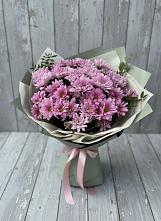 Букет цветов из:  Хризантемы #REPLACE_PRED# Дмитровское