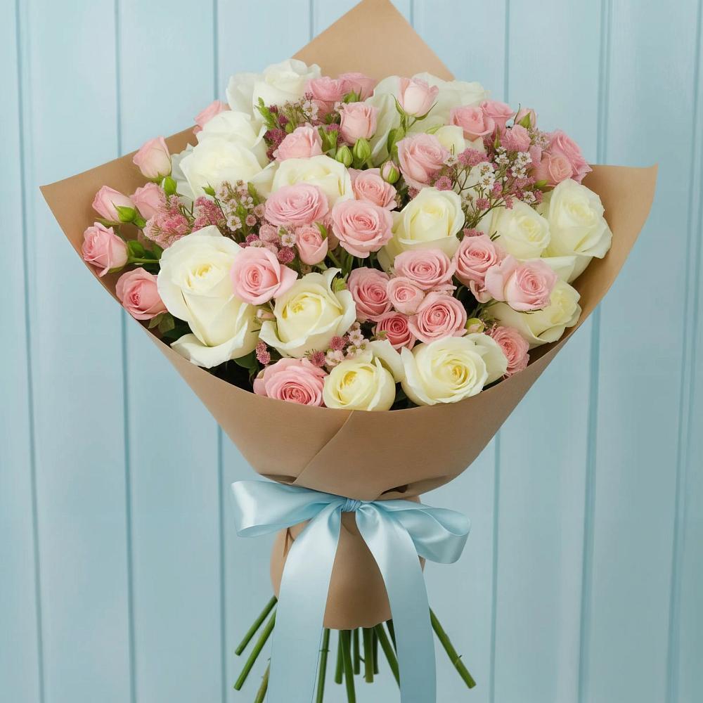 Букет цветов из: Розы в Дмитровское