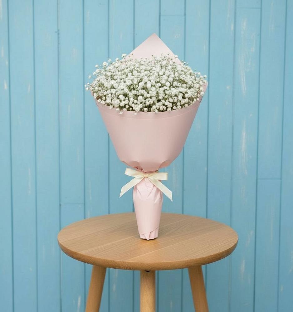 Букет цветов из: Гипсофила в Дмитровское