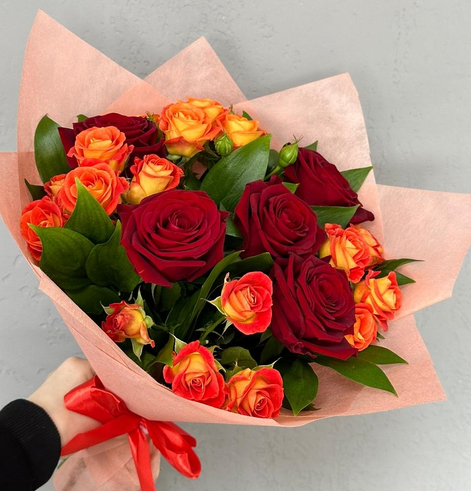 Букет Любовь и восторг в Дмитровское