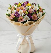 Букет цветов из:  Альстромерии в Дмитровское