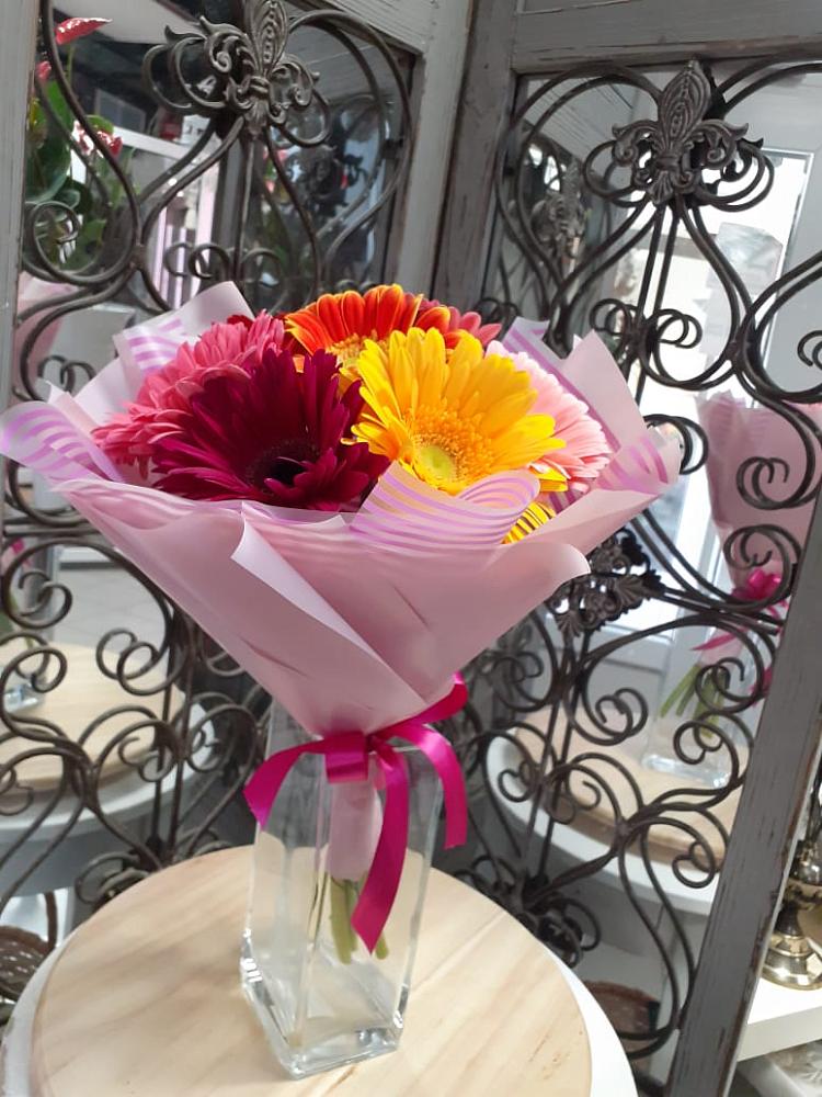 Букет цветов из: Герберы в Дмитровское