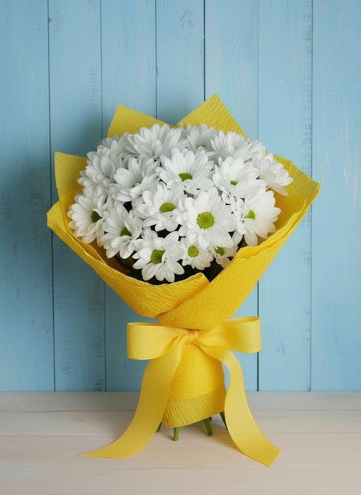 Букет цветов из: Хризантемы в Дмитровское