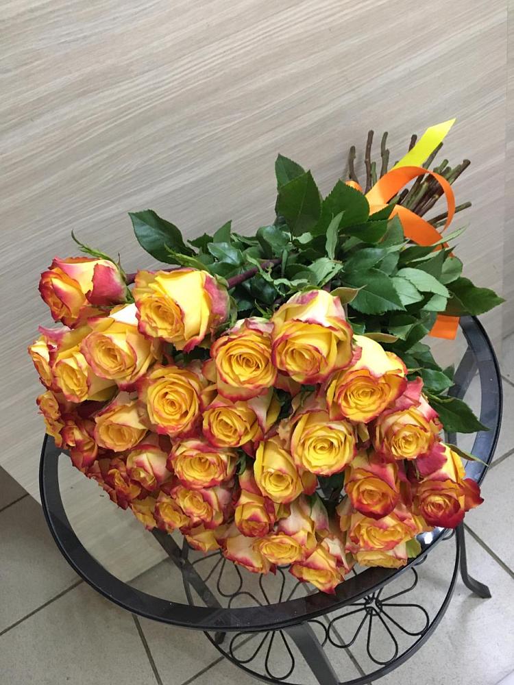 Букет Желтые розы в Дмитровское