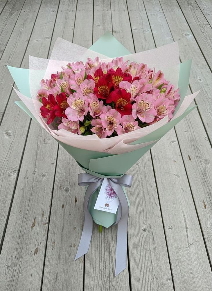 Букет цветов из: Альстромерии в Дмитровское