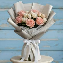 Букет цветов из:  Розы в Дмитровское