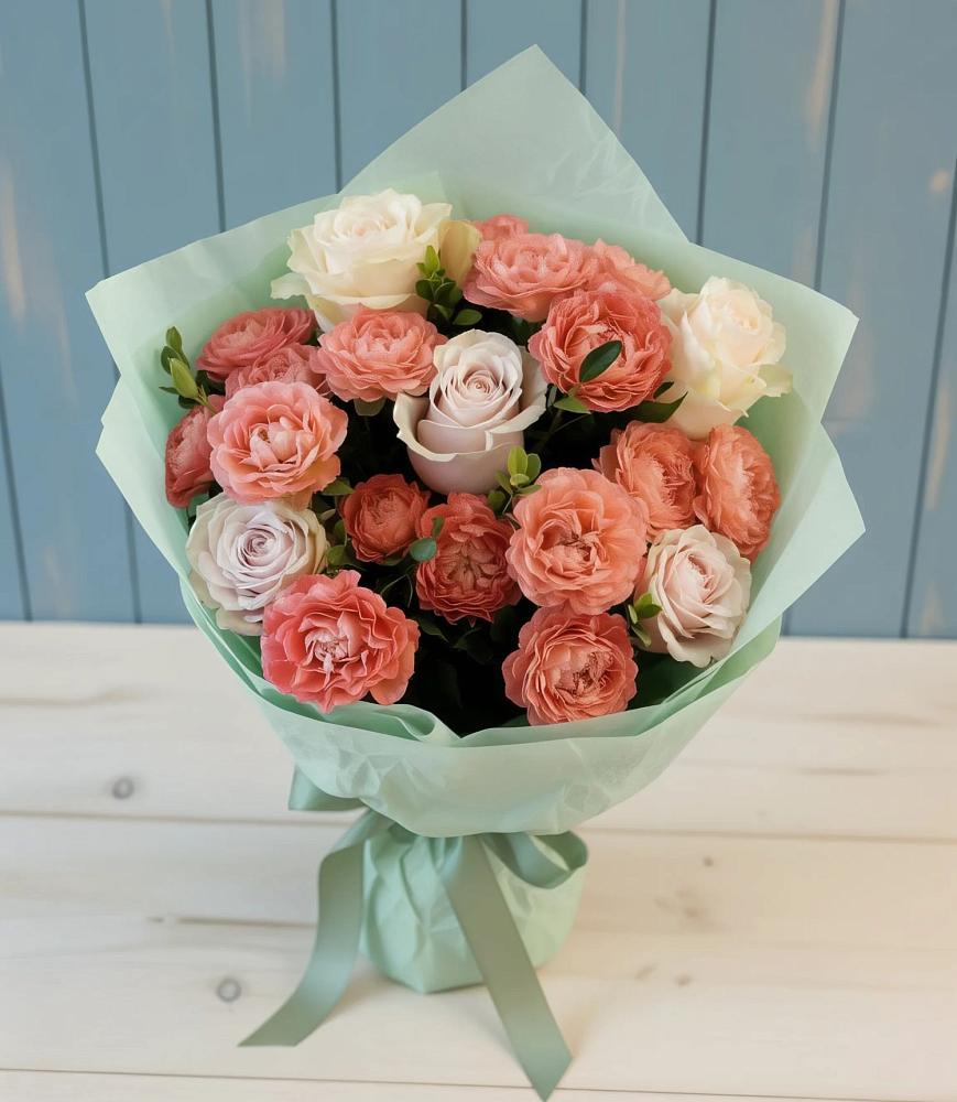 Букет цветов из: Розы в Дмитровское