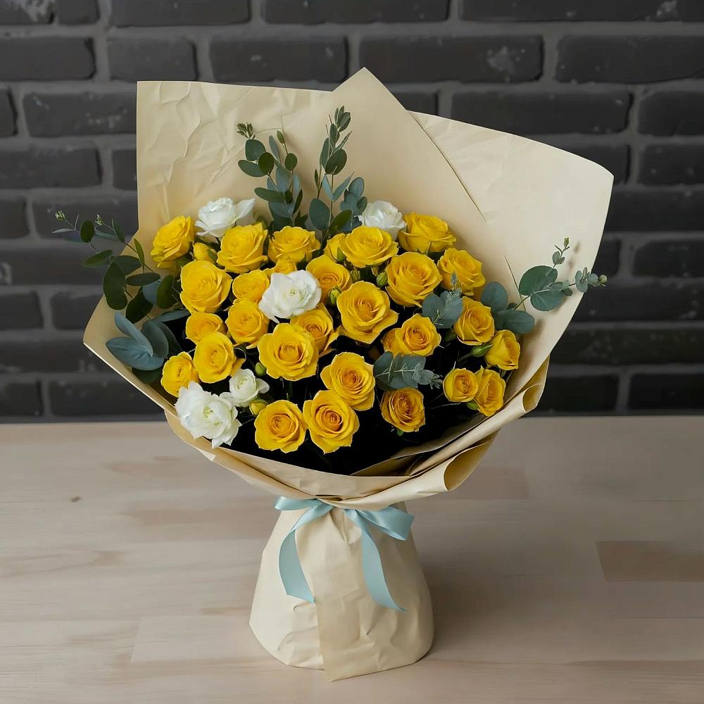 Букет цветов из: Розы в Дмитровское