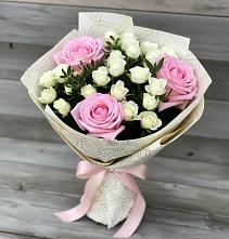 Букет цветов из:  Розы в Дмитровское