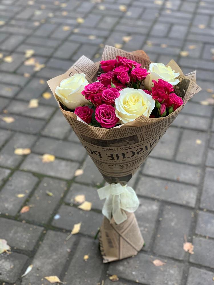 Букет цветов из: Розы в Дмитровское