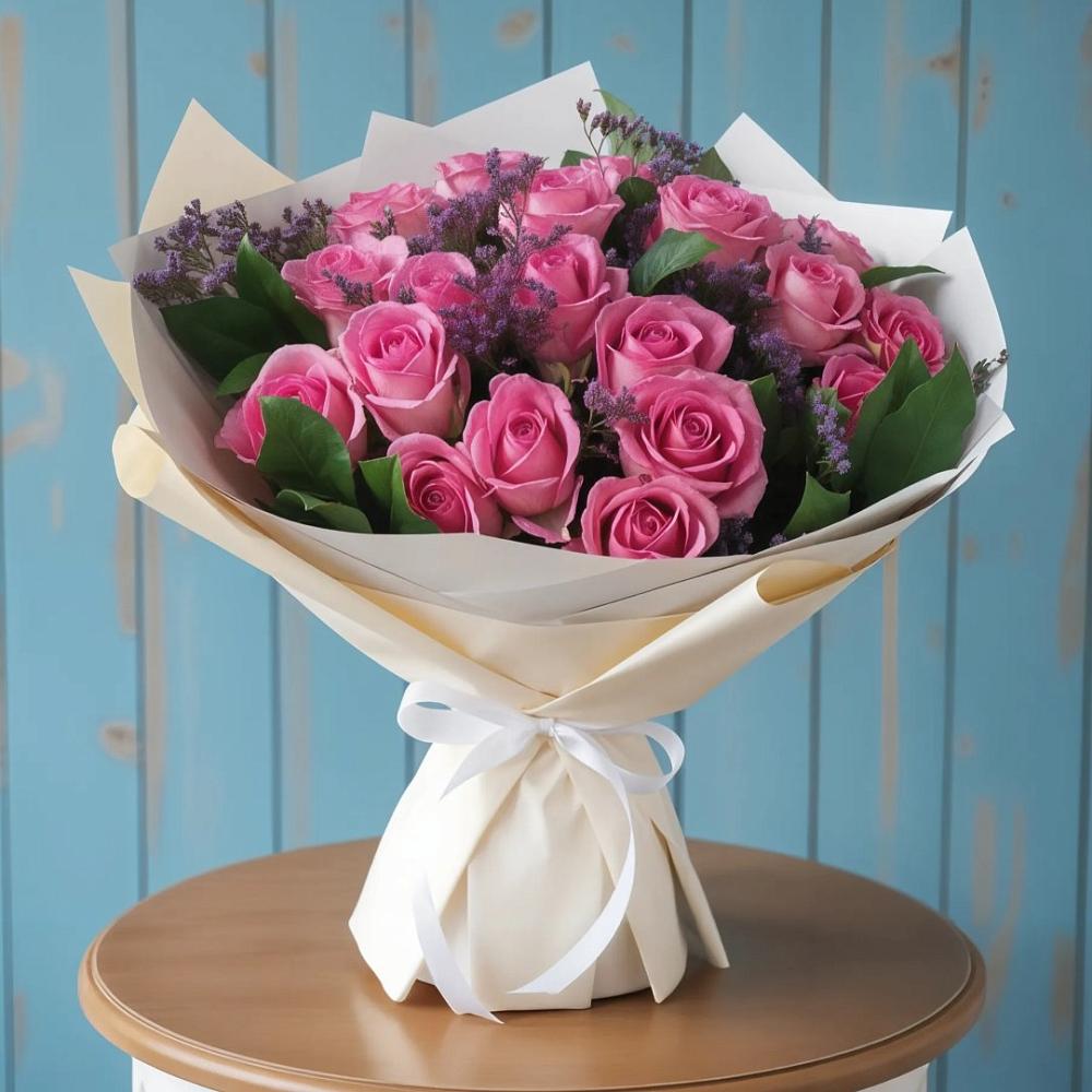 Букет цветов из: Розы в Дмитровское