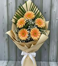 Букет цветов из:  Герберы #REPLACE_PRED# Дмитровское